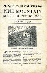 Inaugural issue of the Pine Mountain Notes describing the Burkham I fire.