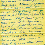 Angela Melville Correspondence