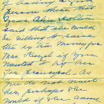 Angela Melville Correspondence