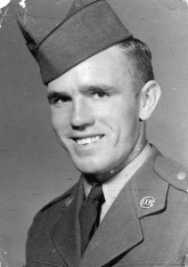 Joe Bramlett Album - Joe Bramlett in military uniform. 