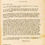 Katherine Pettit Correspondence