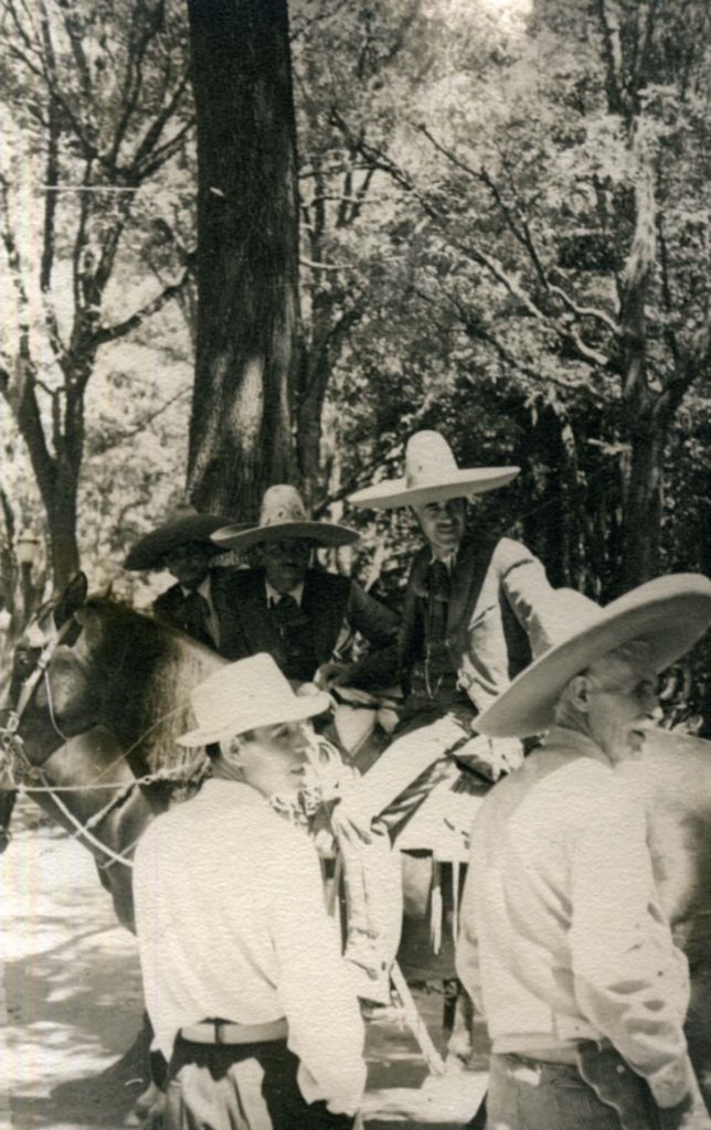 1936_mexico_040. "Charros - Mexico City Park." [Chapultepec Park]