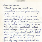 Purbrick letter to PMSS, page 1