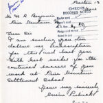 Purbrick letter to PMSS