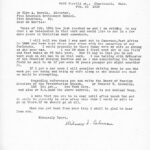 Dr and Mrs WILMER S LEHMAN Correspondence