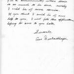 ANNA BROCKSCHLAGER Correspondence I